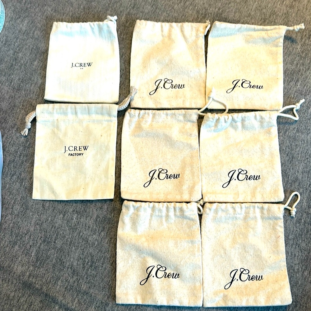 Lot of J. Crew Jewelry pouches/bags